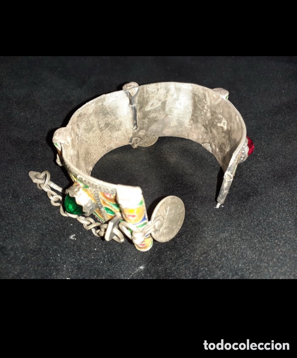 Joyeria: Brazalete ber&eacute;ber de plata y esmalte. - Foto 5