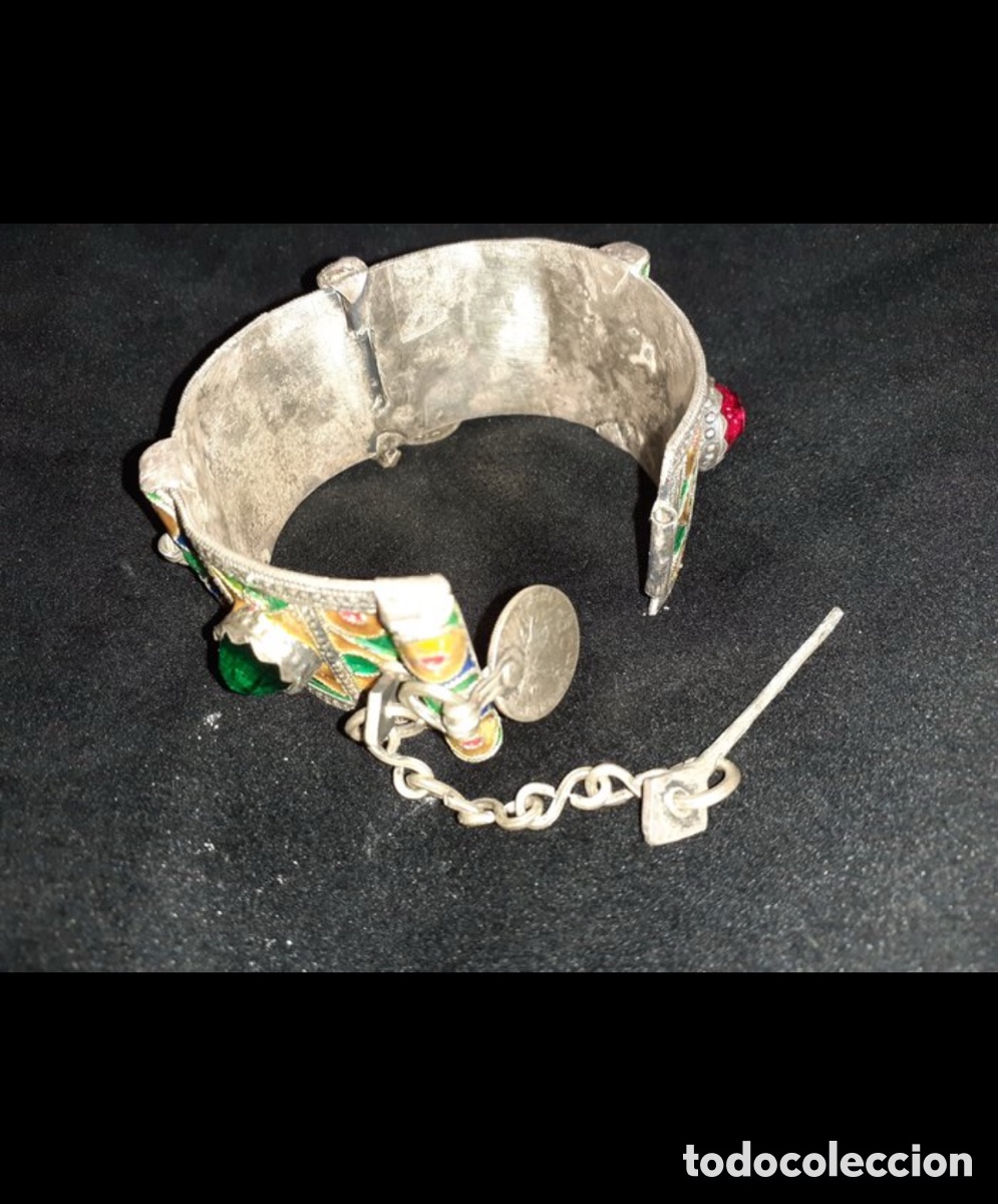 Joyeria: Brazalete ber&eacute;ber de plata y esmalte. - Foto 6