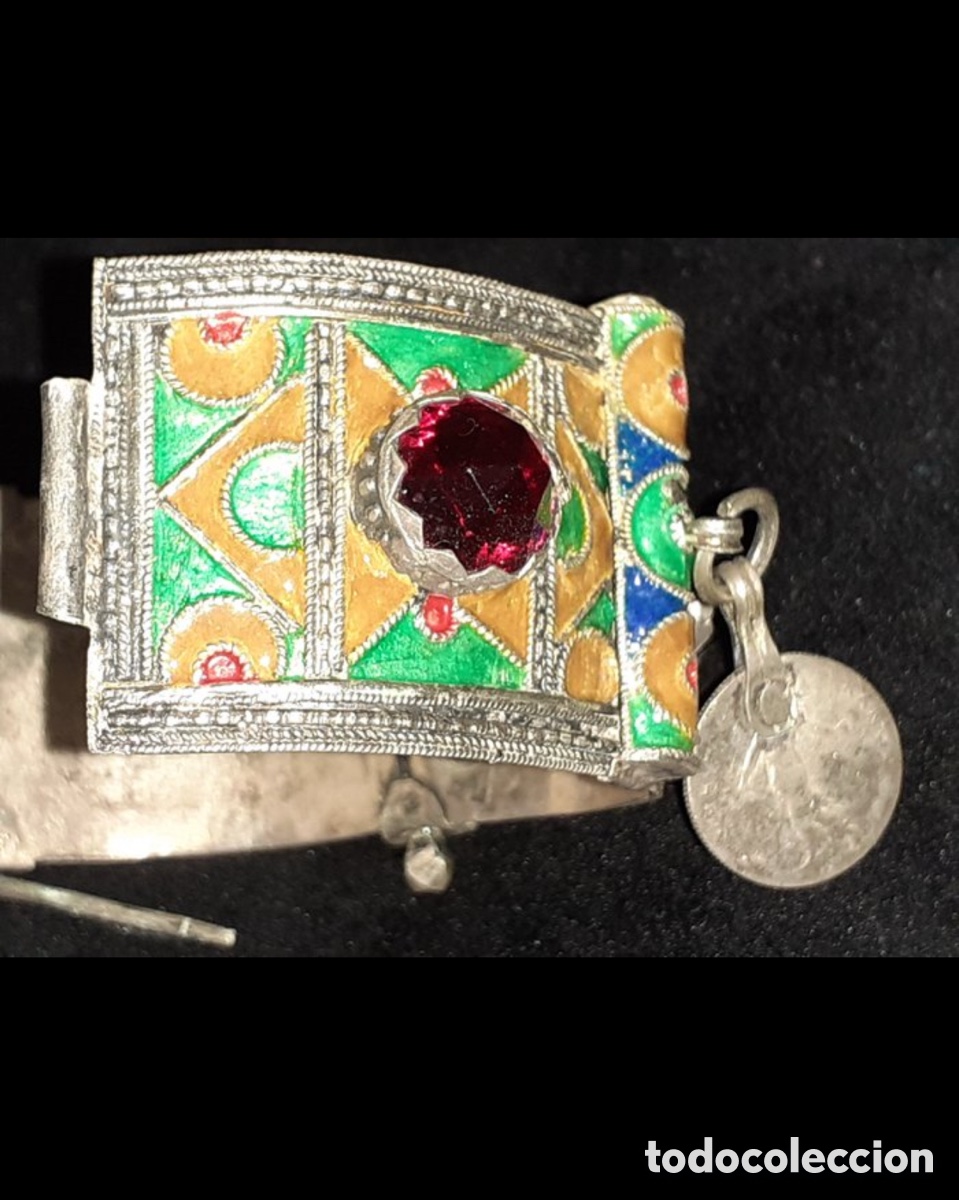 Joyeria: Brazalete ber&eacute;ber de plata y esmalte. - Foto 7