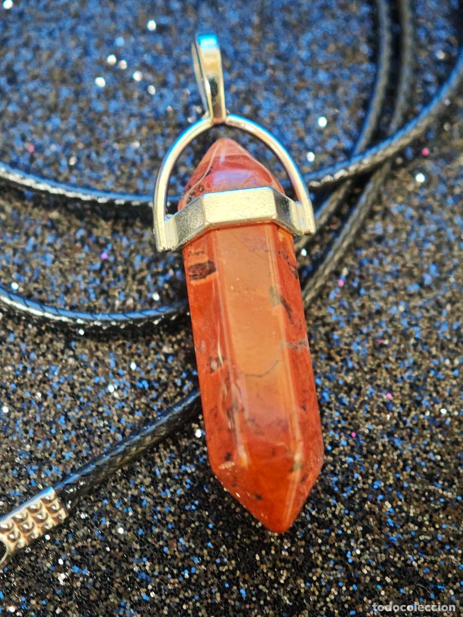 Joyeria: COLLAR Y COLGANTE PENDULO HEXAGONAL BISUTERIA