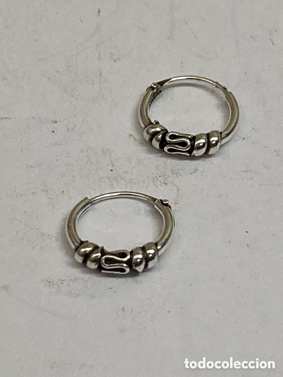 Joyeria: Pendientes de plata C617