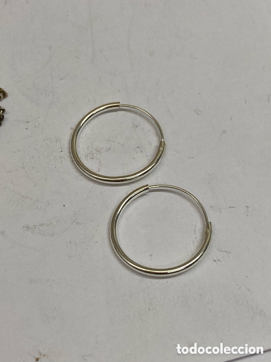 Joyeria: Pendientes de plata P490 - Foto 2