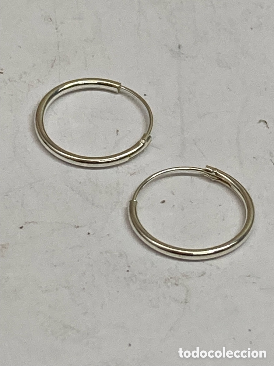 Joyeria: Pendientes de plata P490 - Foto 1
