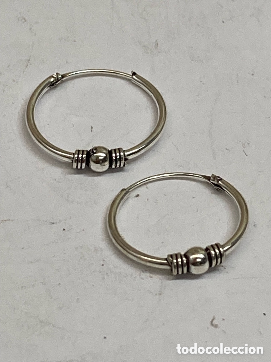 Joyeria: Pendientes de plata P490-5 - Foto 1