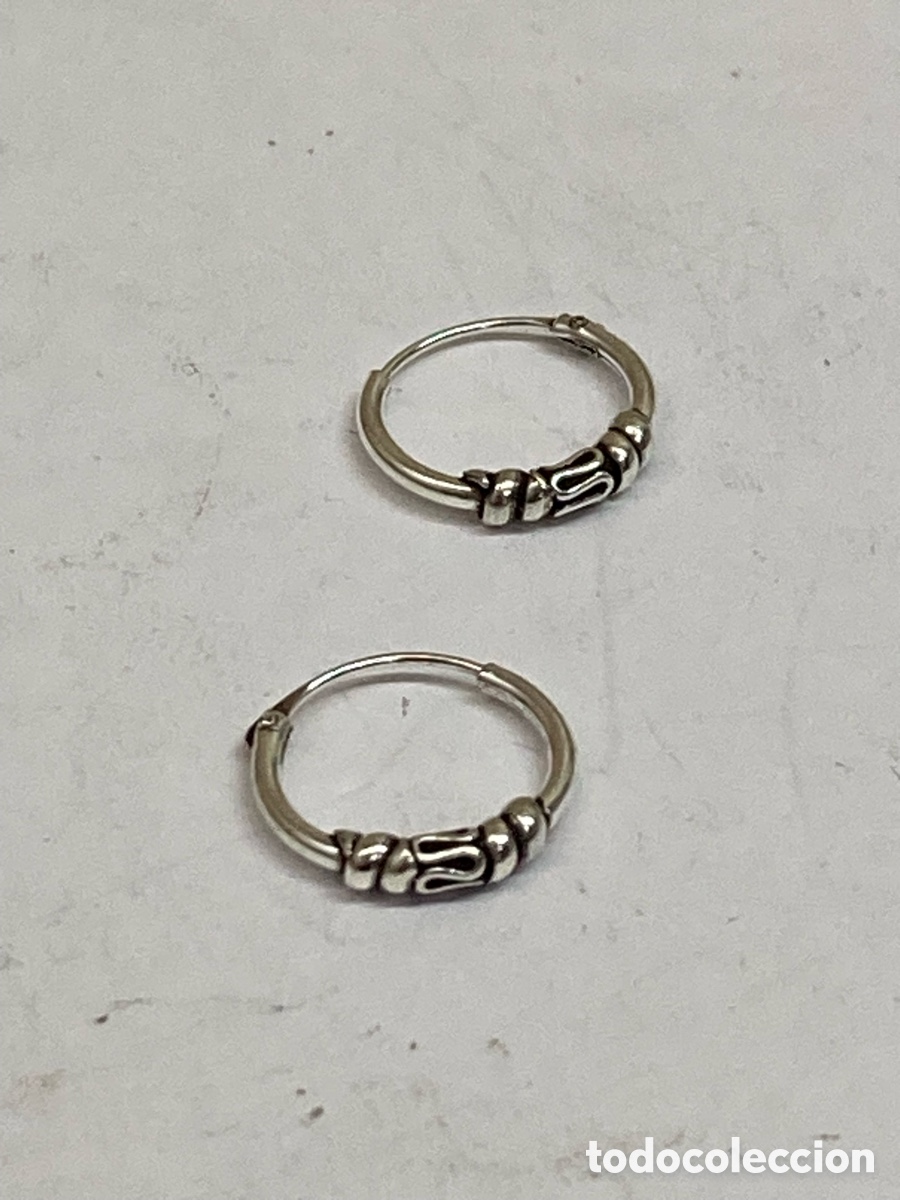 Joyeria: Pendientes de plata P490-4 - Foto 1