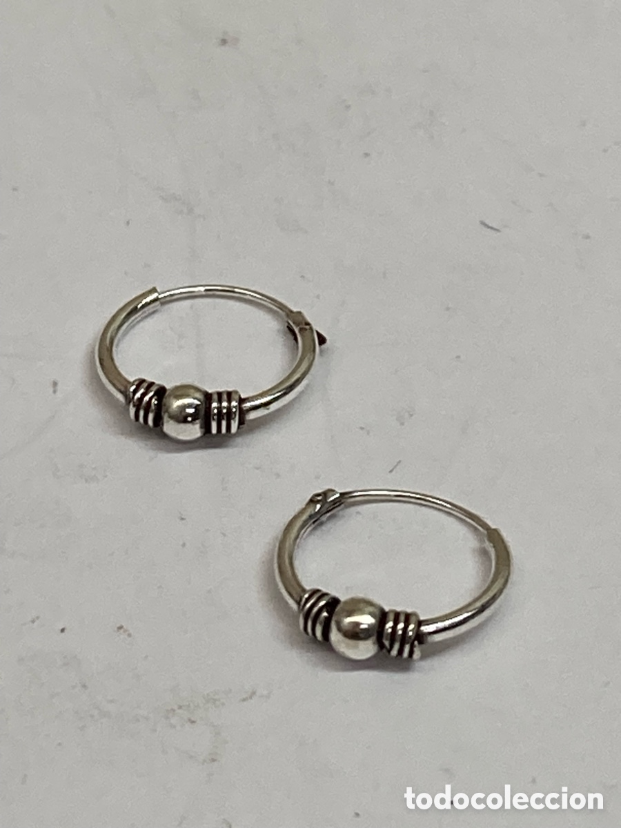 Joyeria: Pendientes de plata P490-3 - Foto 1