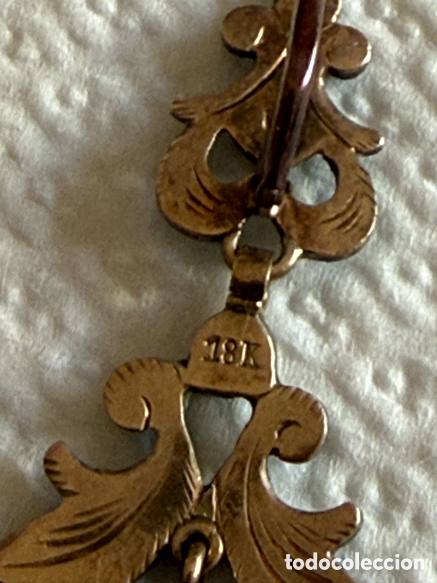 Joyeria: Preciosos pendientes largos plata y oro - Foto 9