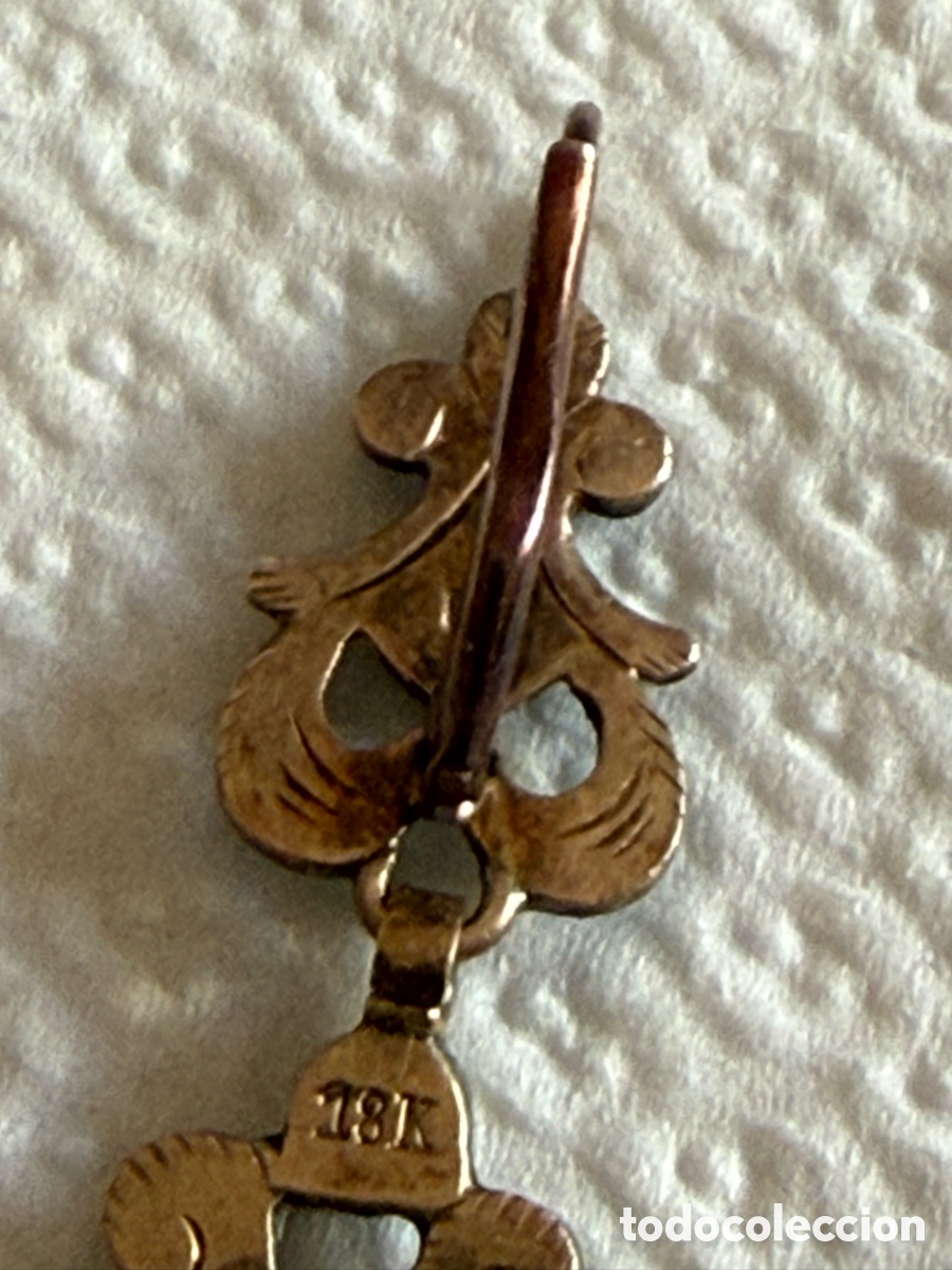 Joyeria: Preciosos pendientes largos plata y oro - Foto 10