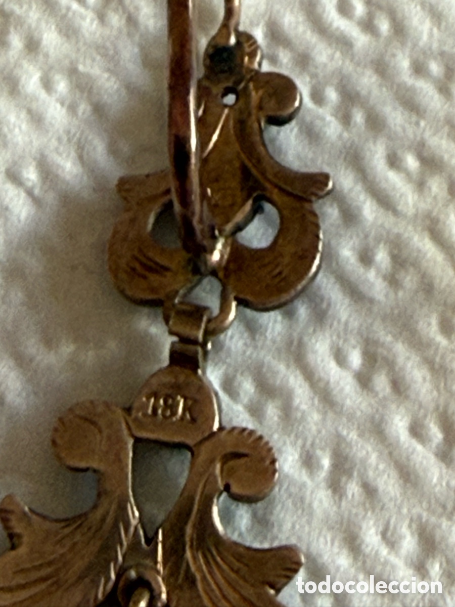 Joyeria: Preciosos pendientes largos plata y oro - Foto 11