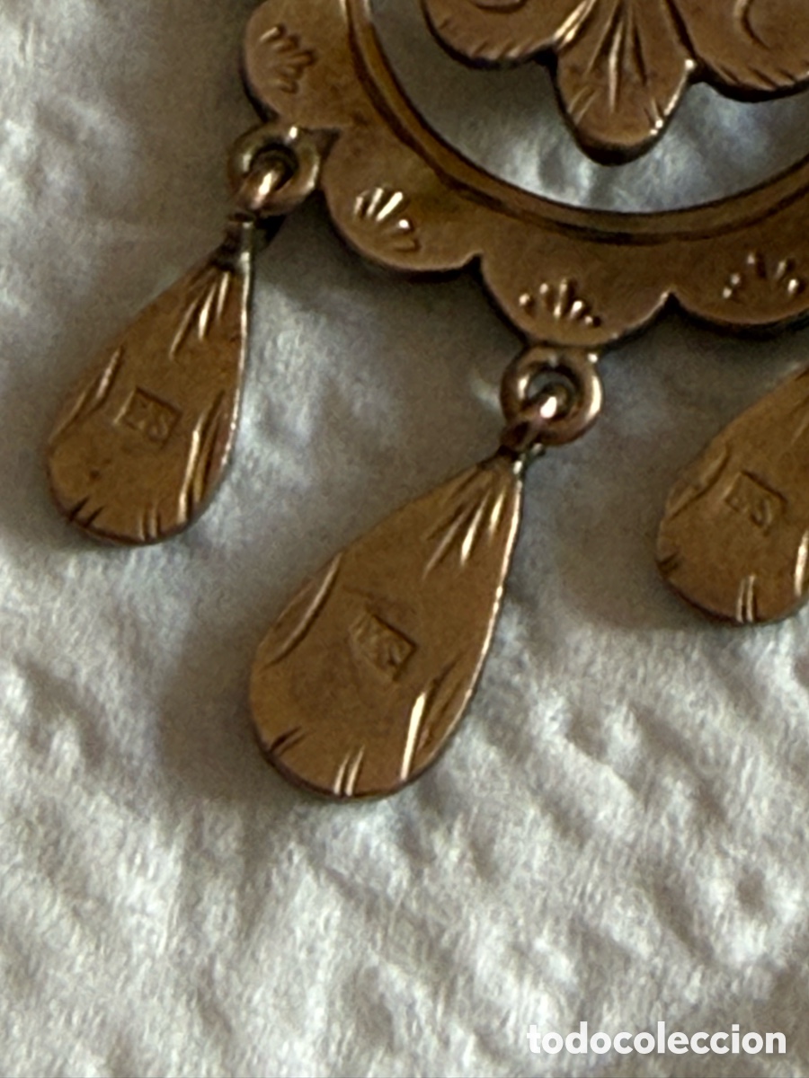 Joyeria: Preciosos pendientes largos plata y oro - Foto 13