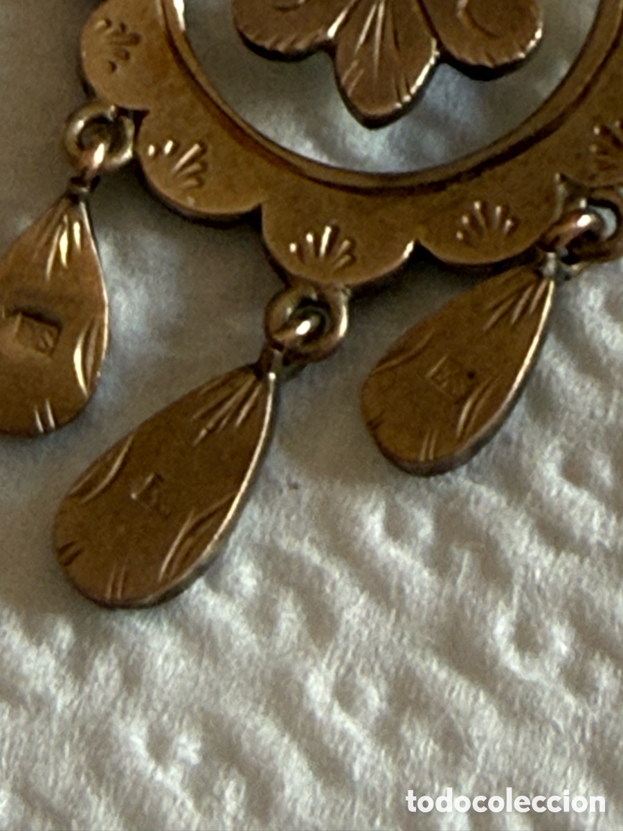 Joyeria: Preciosos pendientes largos plata y oro - Foto 14