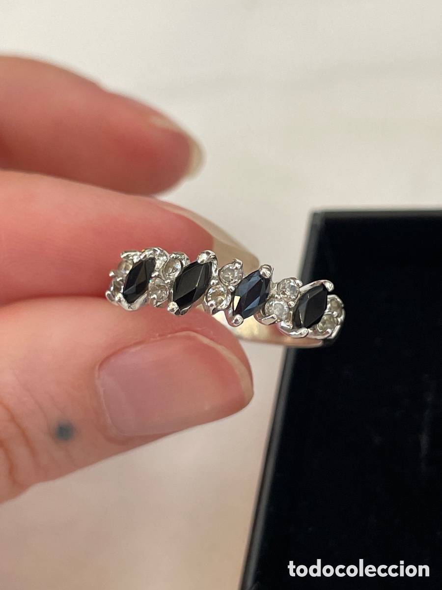 Joyeria: Anillo de plata, &oacute;nix y circonitas - Foto 4