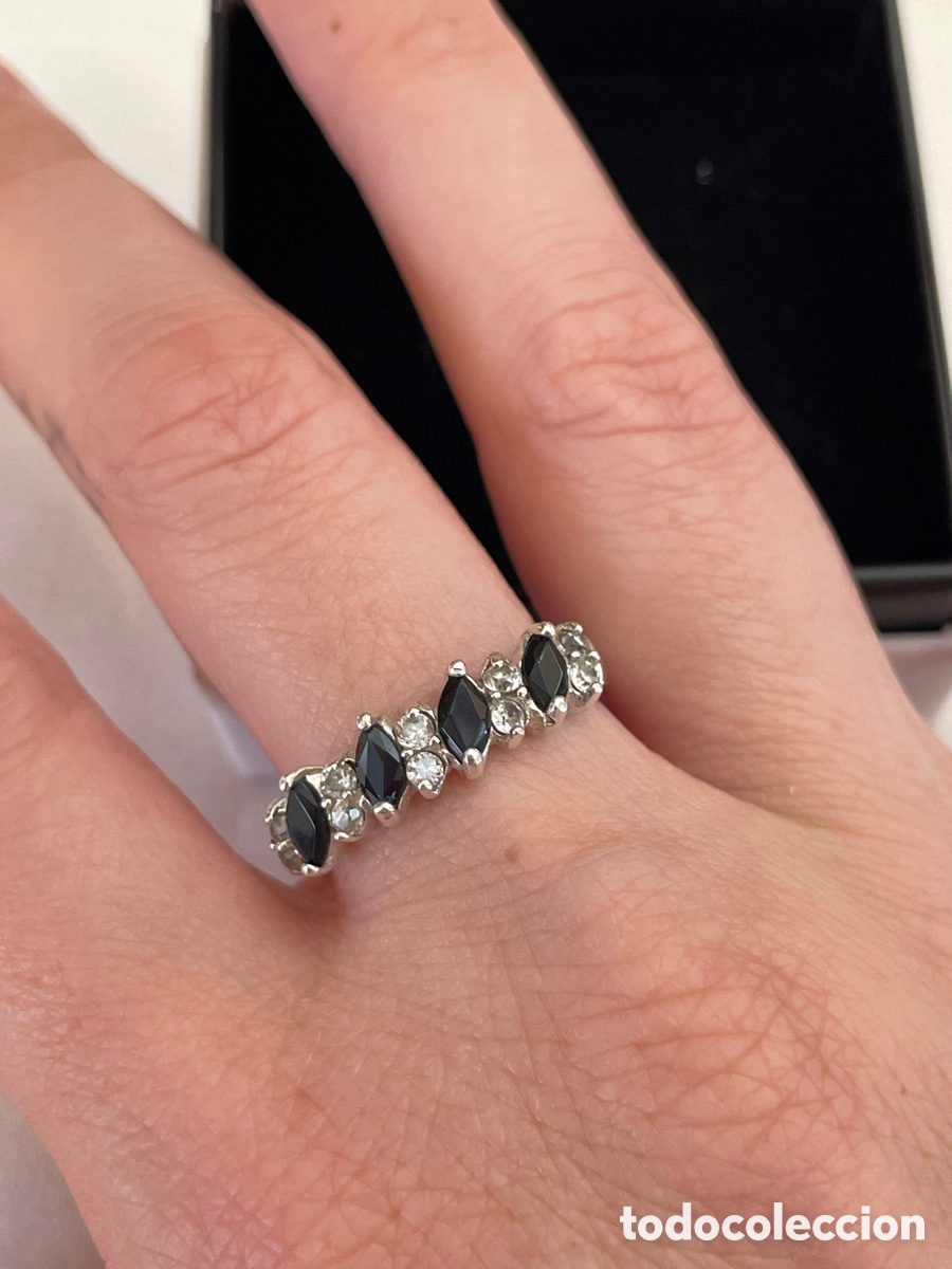 Joyeria: Anillo de plata, &oacute;nix y circonitas - Foto 5
