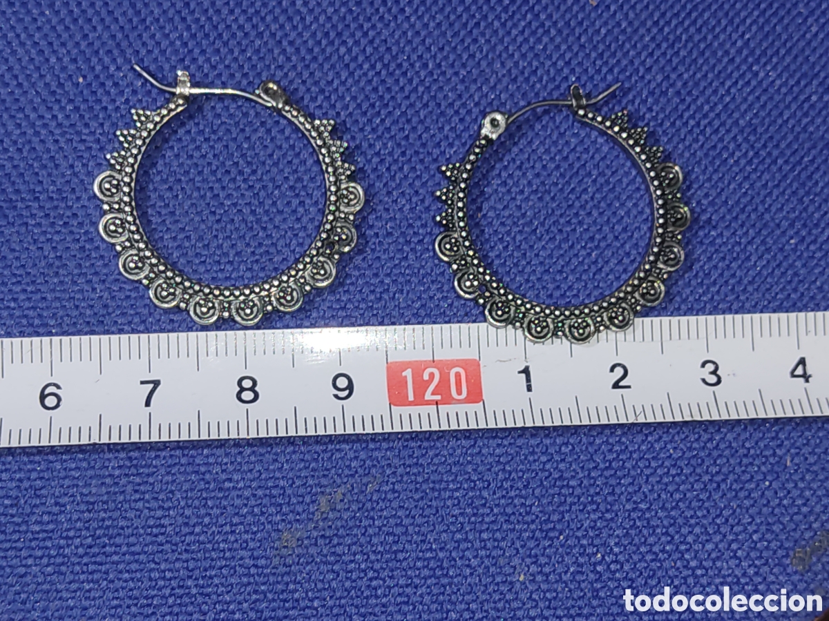 Joyeria: Pendientes arrancadas de bisuter&iacute;a.Vintage. - Foto 3