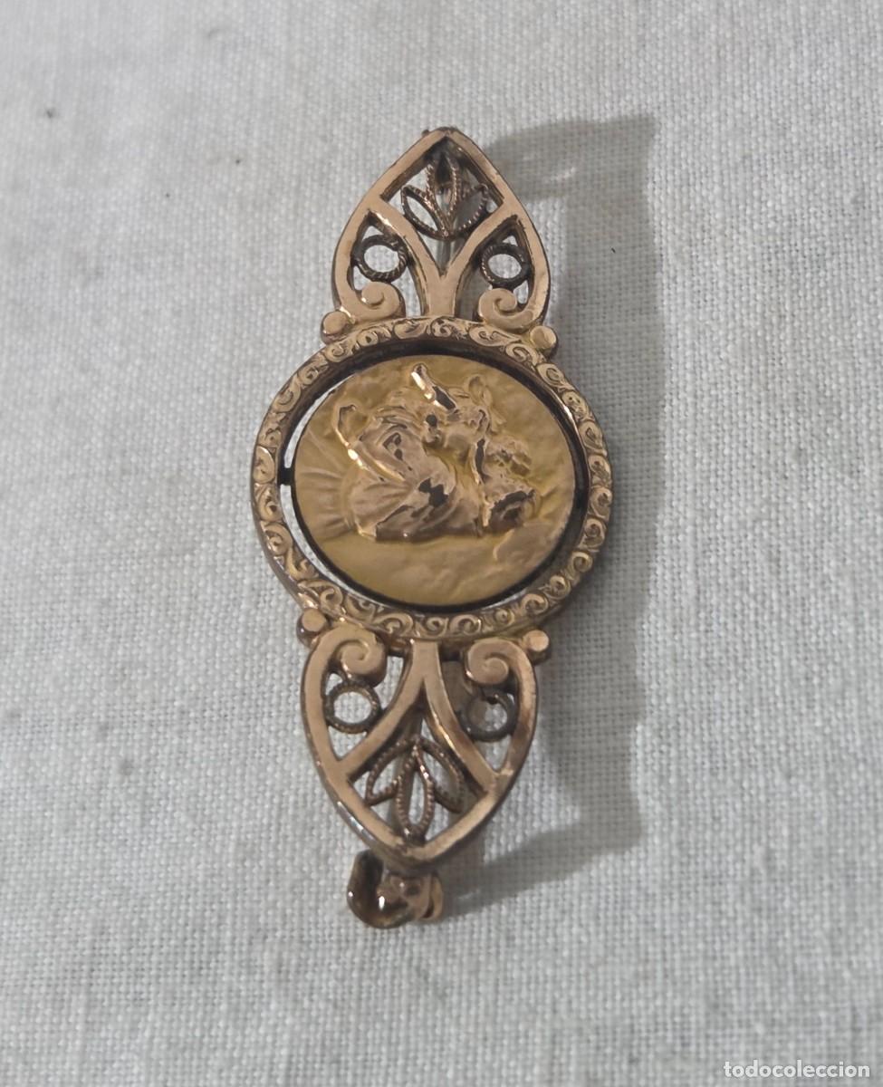 Joyeria: Broche en plata dorada, San Antonio - Foto 2
