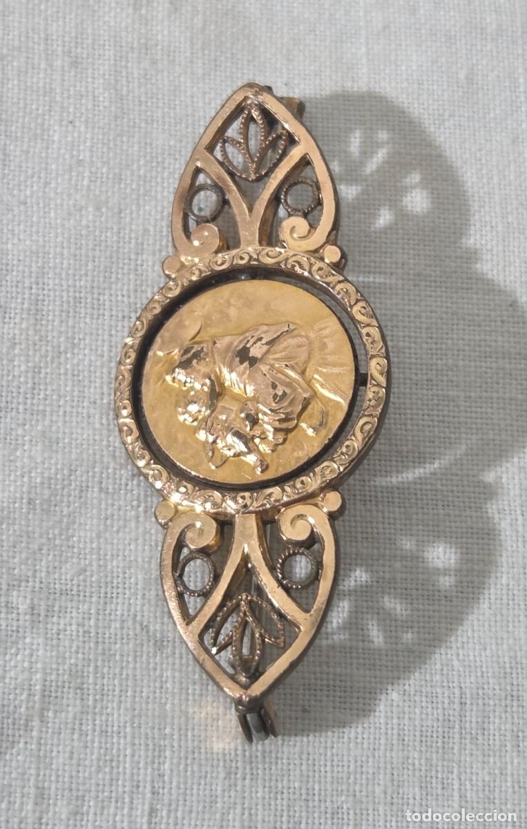 Joyeria: Broche en plata dorada, San Antonio - Foto 4