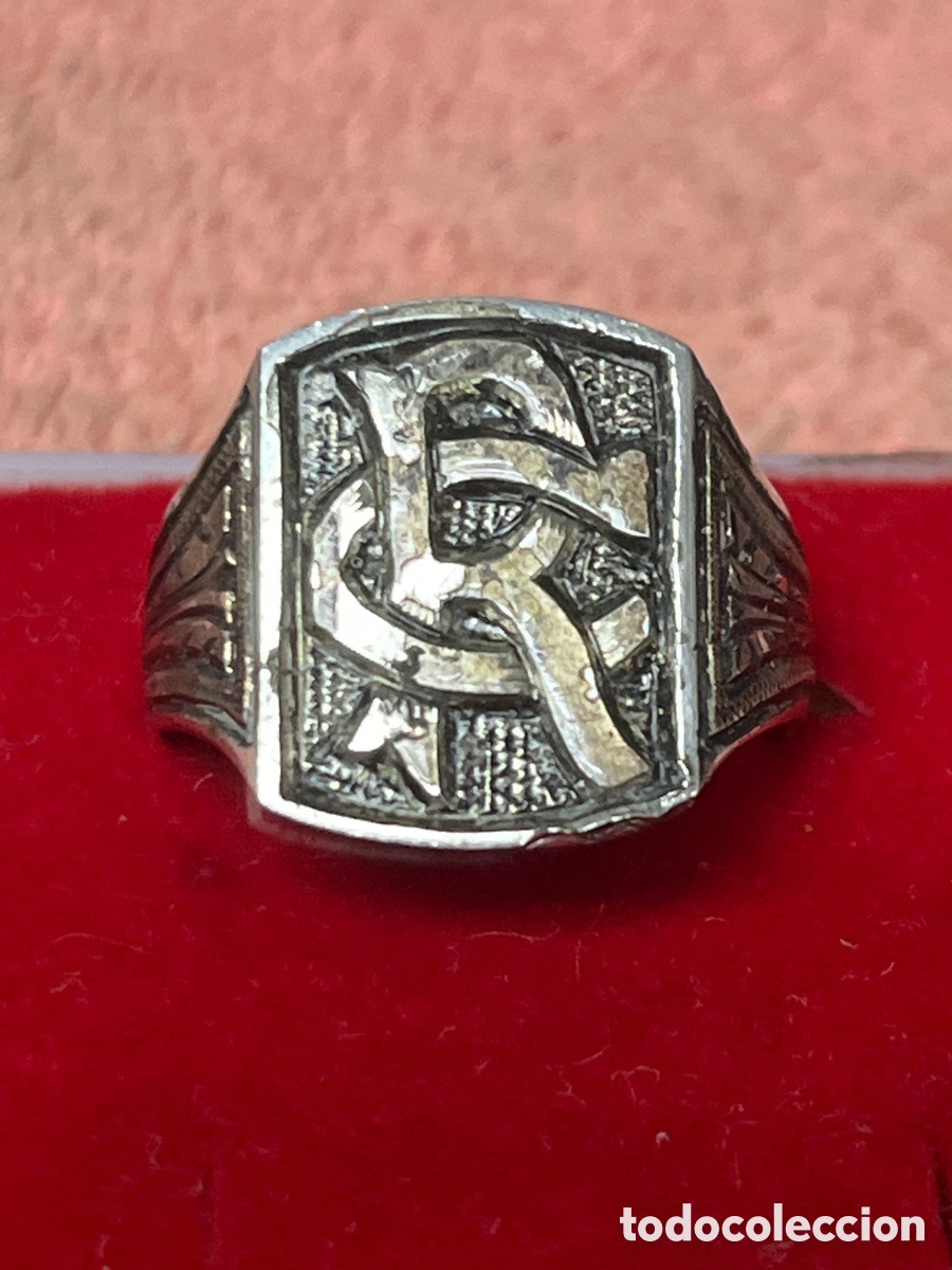 Joaillerie: Anillo de plata S489