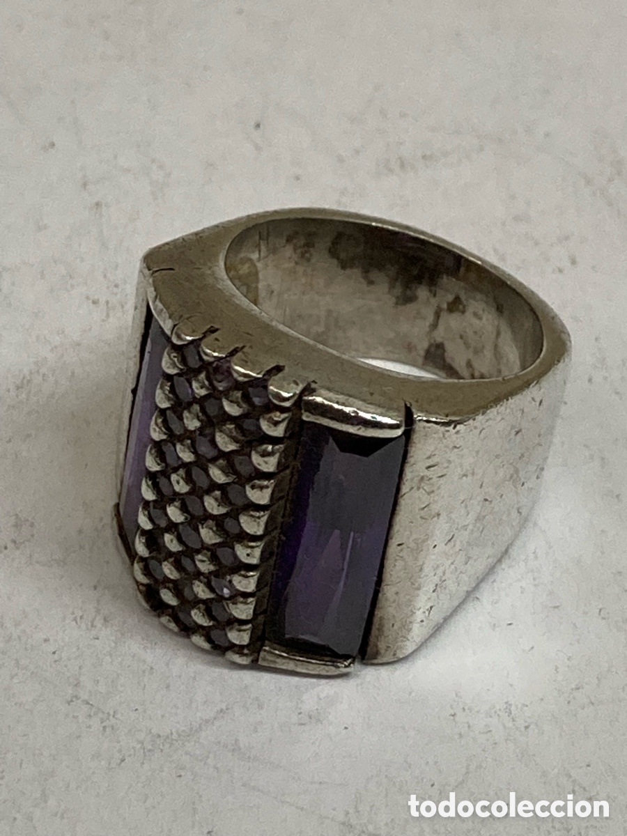 Joyeria: Anillo de plata S496