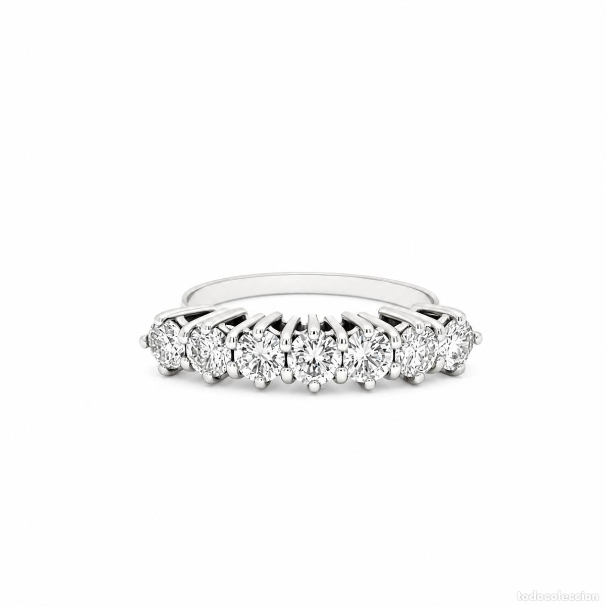 Joyeria: Anillo Destello Infinito &ndash; En oro Blanco y Diamantes talla Brillante