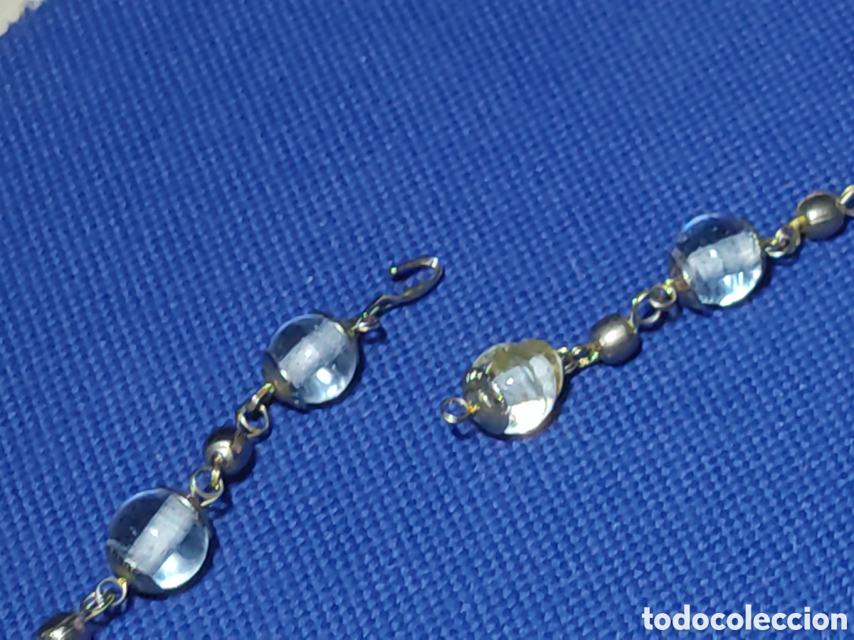 Joyeria: Antiguo collar de cristal de Murano. - Foto 3