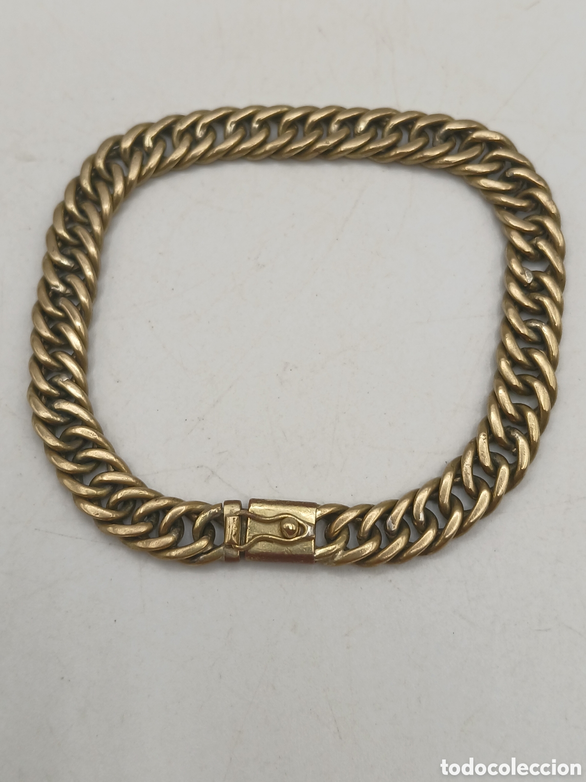Joyeria: Pulsera metal chapado oro 18quilates