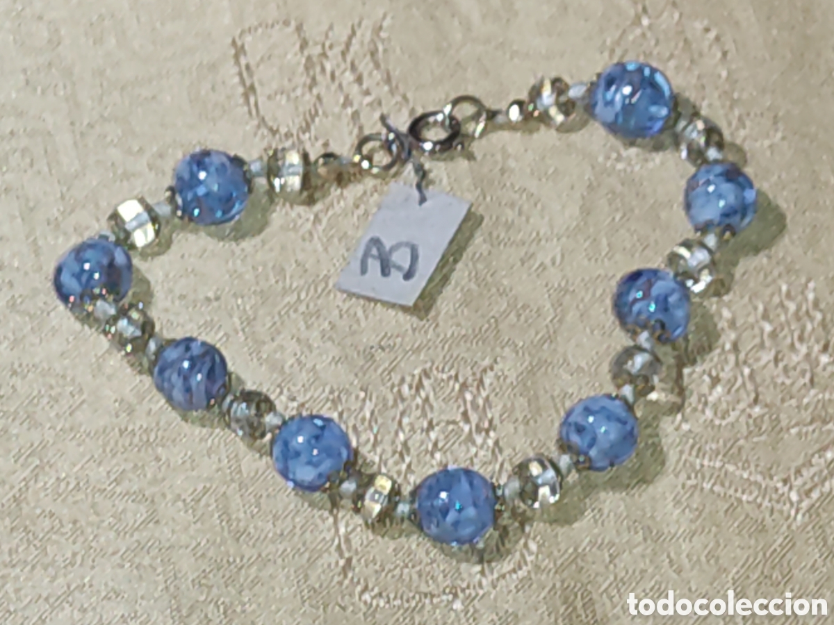 Joyeria: Pulsera de cristal de Murano.Vintage.*B*