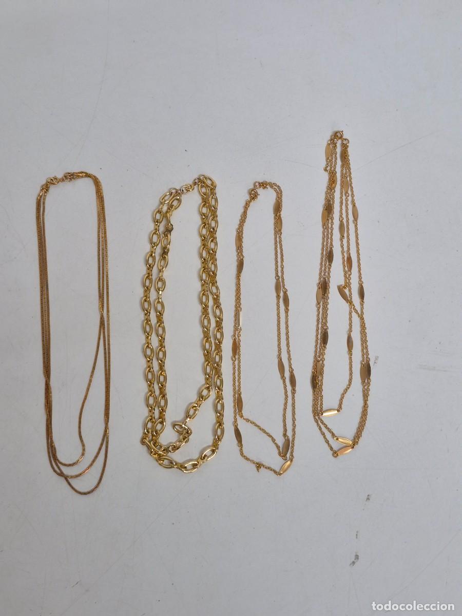 Joyeria: Lote de 19 Collares - Collar - Chapados en Oro - Foto 2