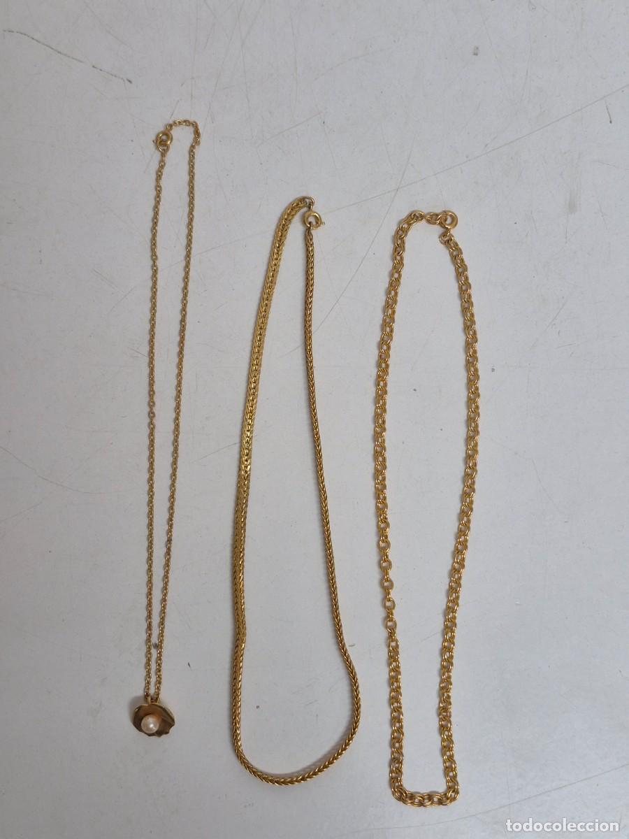 Joyeria: Lote de 19 Collares - Collar - Chapados en Oro - Foto 6