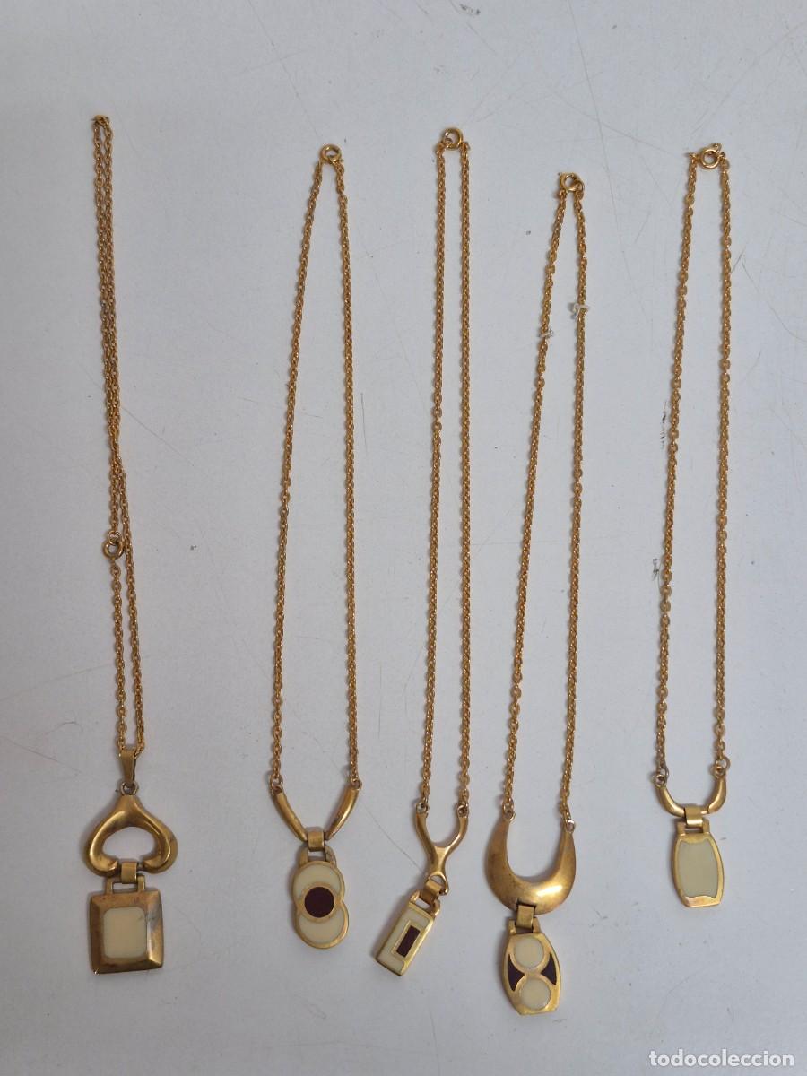 Joyeria: Lote de 19 Collares - Collar - Chapados en Oro - Foto 7