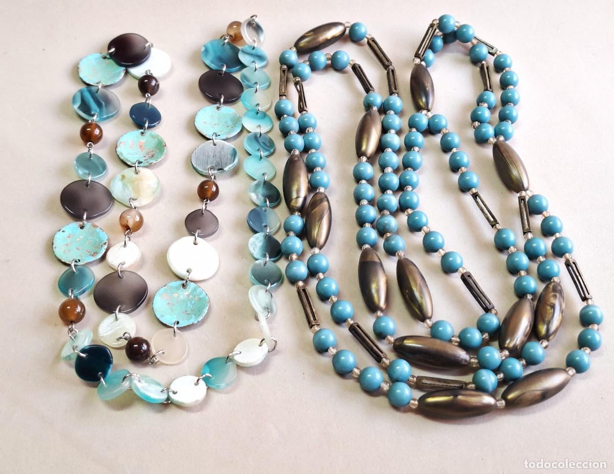 Joyeria: PACK 2 COLLARES BOHO CHIC Y ETNICO - AZUL TURQUESA - Foto 1