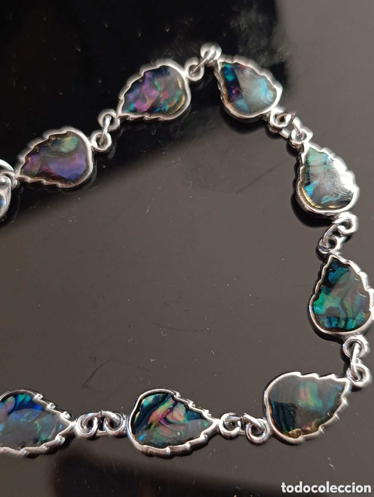 Joyeria: Pulsera de concha de abul&oacute;n (oreja de mar)