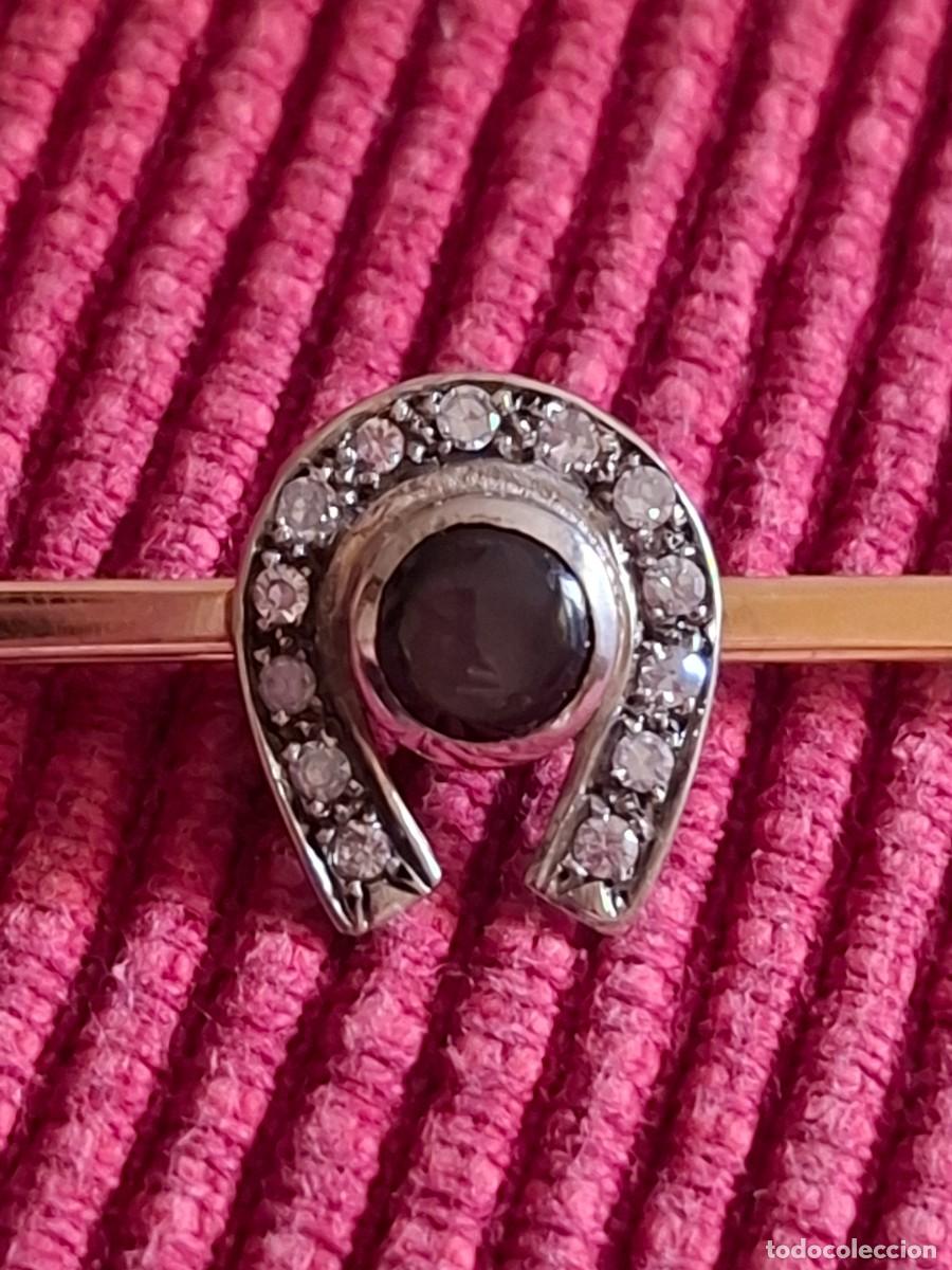 Joyeria: ANTIGUO PILLACORBATA ORO Y DIAMANTES - Foto 3