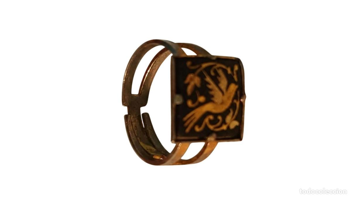 Joaillerie: ANILLO VINTAGE BA&Ntilde;ADO EN ORO - DISE&Ntilde;O AVE