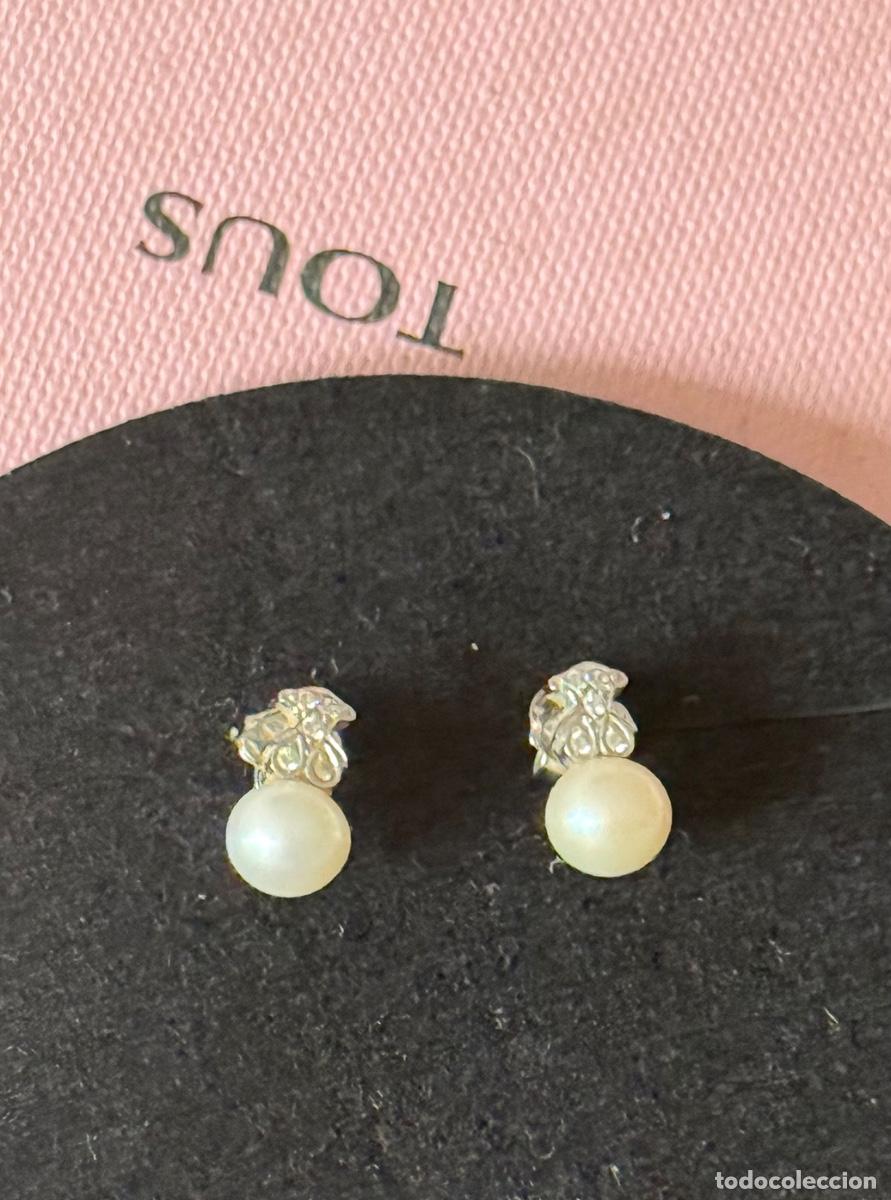 Joyeria: Pendientes de perlas y diamantes de Tous - Foto 1