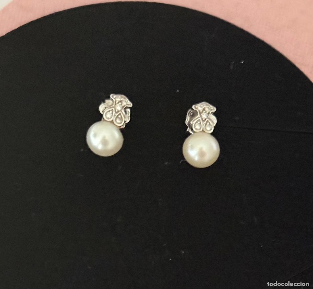 Joyeria: Pendientes de perlas y diamantes de Tous - Foto 3