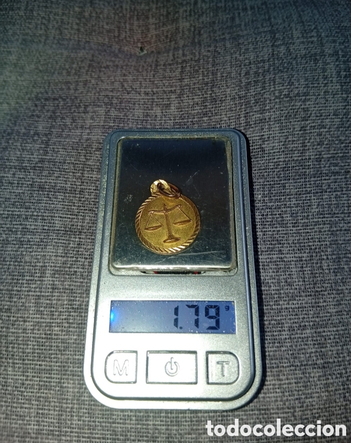 Joyeria: Colgante de oro 18k Libra - Foto 5