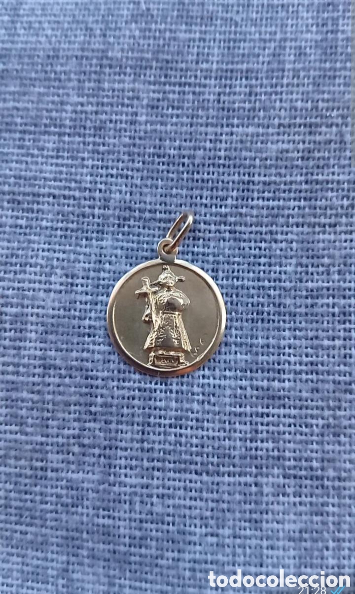 Joyeria: Medalla San Crist&oacute;bal Oro 18k