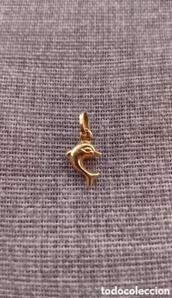 Joyeria: Colgante Delf&iacute;n Oro 18k - Foto 3