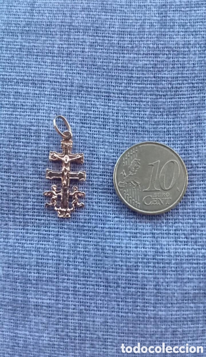 Joyeria: Cruz Caravaca Oro 18k - Foto 4