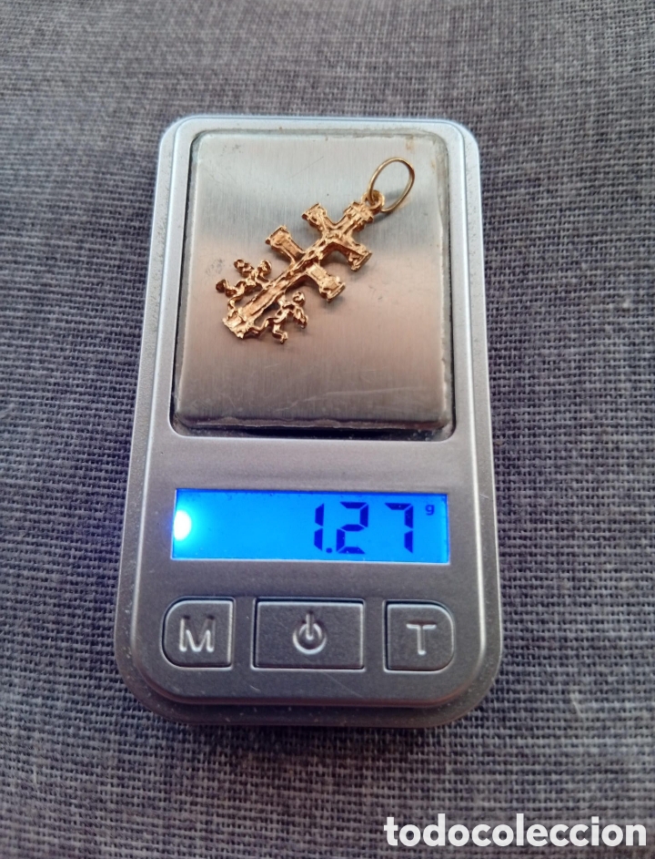 Joyeria: Cruz Caravaca Oro 18k - Foto 5