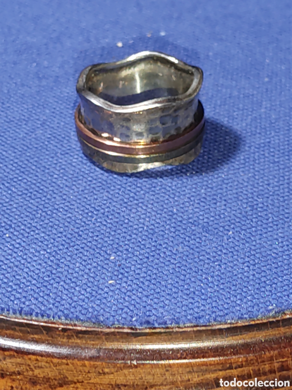 Joyeria: Anillo vintage de plata contrastada.Nuevo,sin uso.