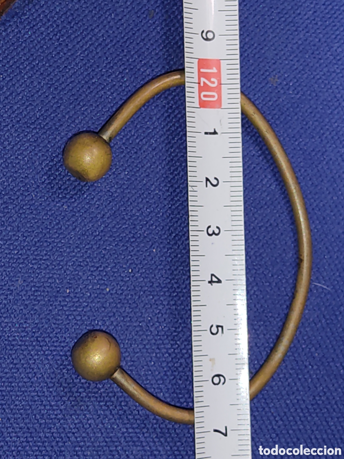 Joyeria: Antigua Pulsera de bronce o lat&oacute;n. - Foto 4