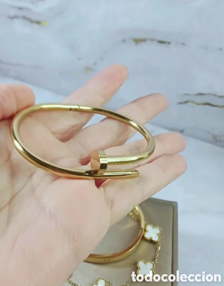 Joyeria: Tr&iacute;o de Brazaletes Chapados en Oro 18K | Estilo Sofisticado - Foto 5