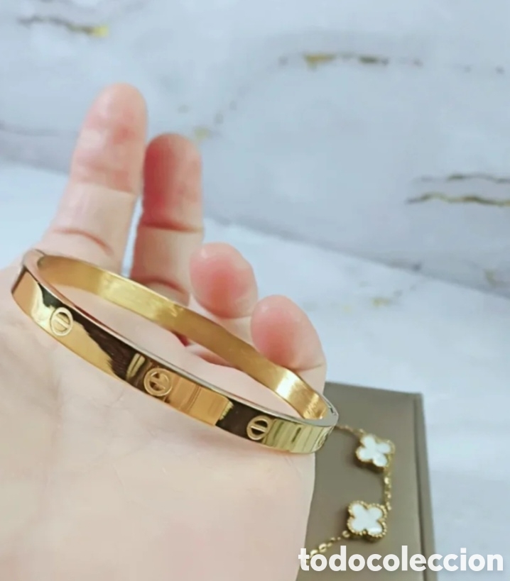 Joyeria: Tr&iacute;o de Brazaletes Chapados en Oro 18K | Estilo Sofisticado - Foto 6