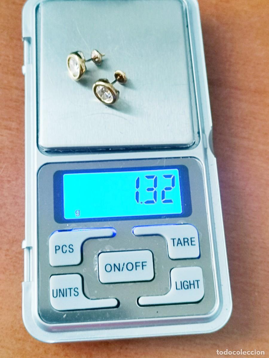 Joyeria: Pendientes de oro 18 kilates 1.3 gr. - Foto 3