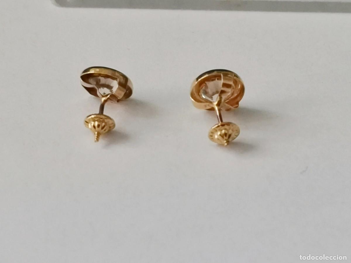 Joyeria: Pendientes de oro 18 kilates 1.3 gr. - Foto 4