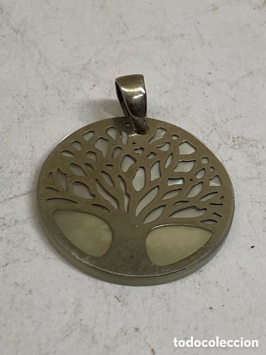 Joyeria: Colgante de plata y n&aacute;car C619 - Foto 1