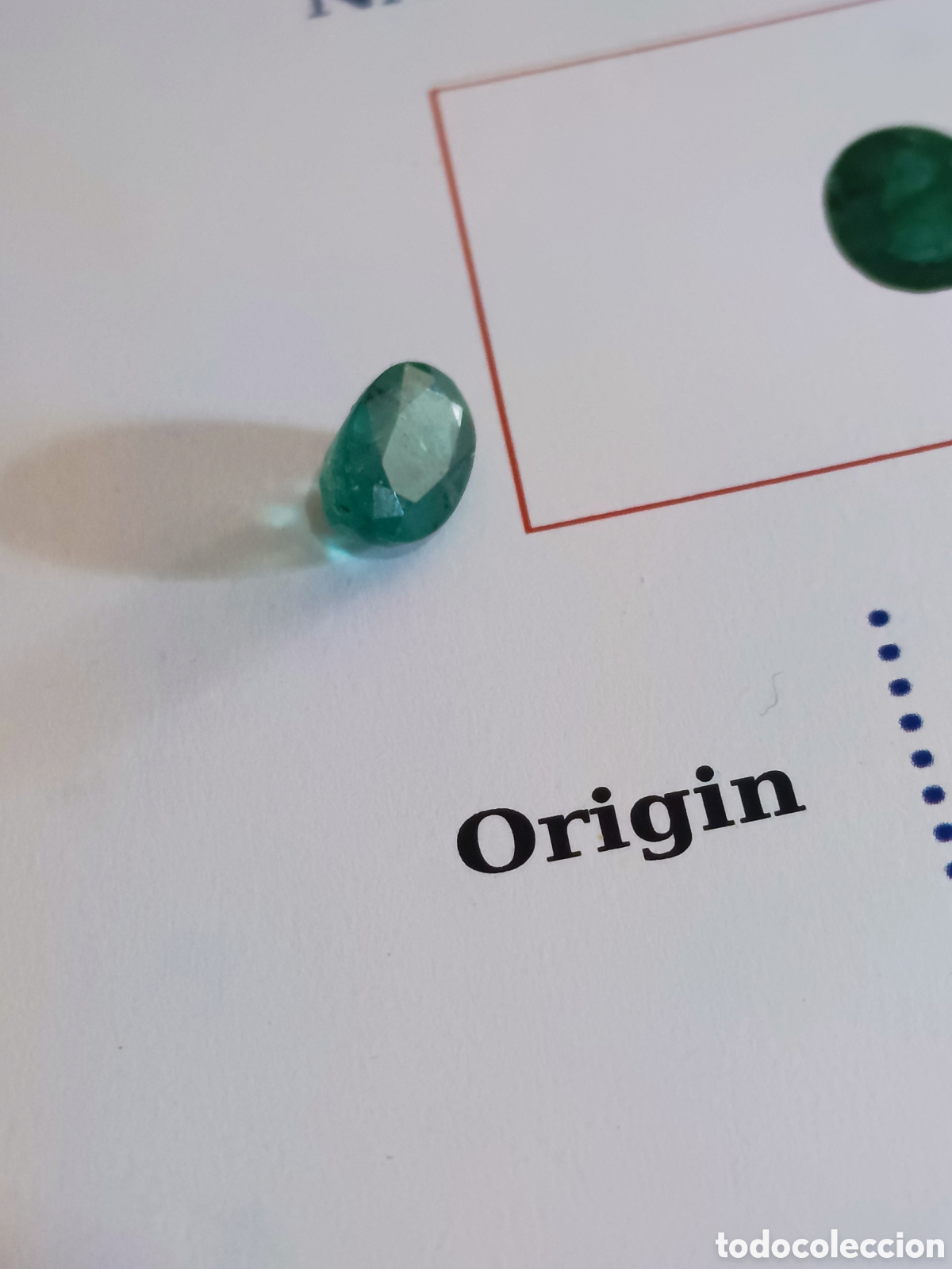 Joyeria: Smeraldo naturale dello Zambia Verde intenso CERTIFICATO