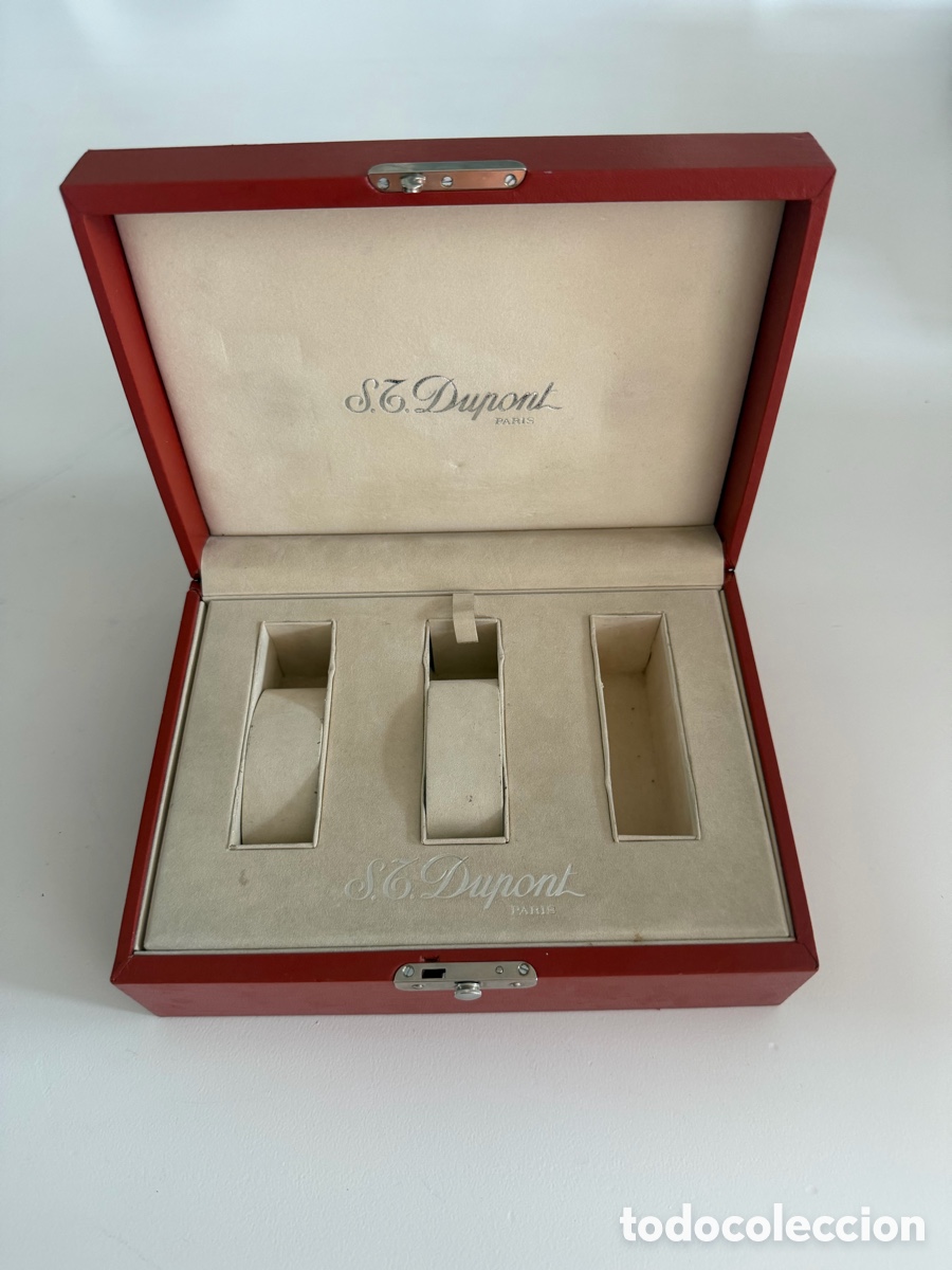 Joyeria: Estuche S.T. Dupont Paris para 3 relojes