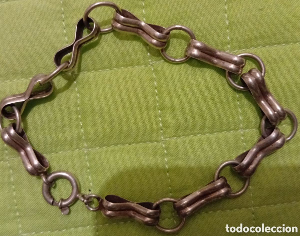 Joyeria: Pulsera de colecci&oacute;n antigua de plata - Foto 1